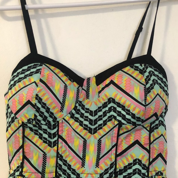 American Rag Corset Bodice Summer Dress - Picture 2 of 9